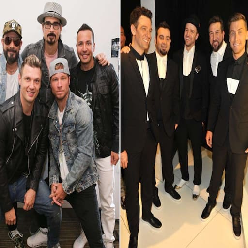 Backstreet Boys vs. N'Sync Dance Party concerts in Salt Lake City.